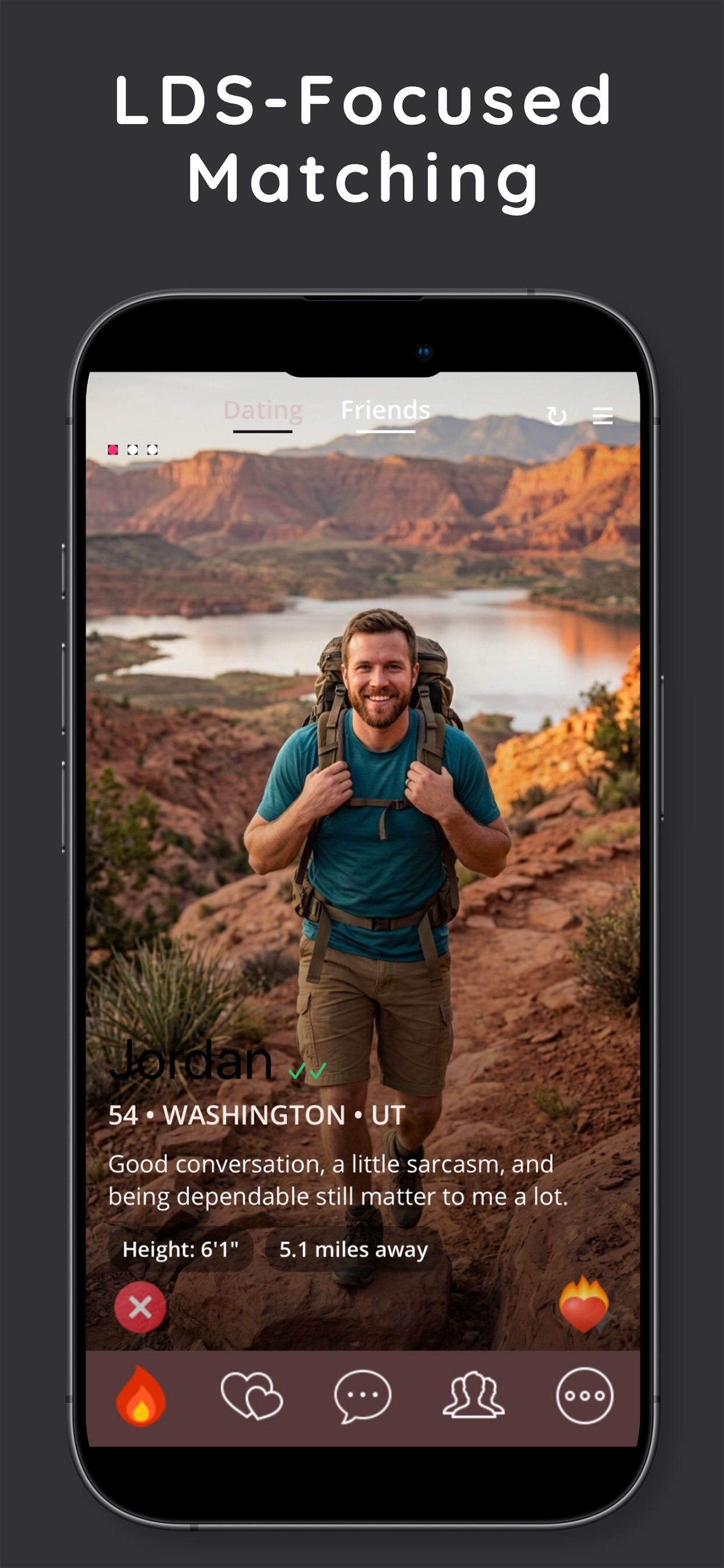 LDS-focused matching in Browse