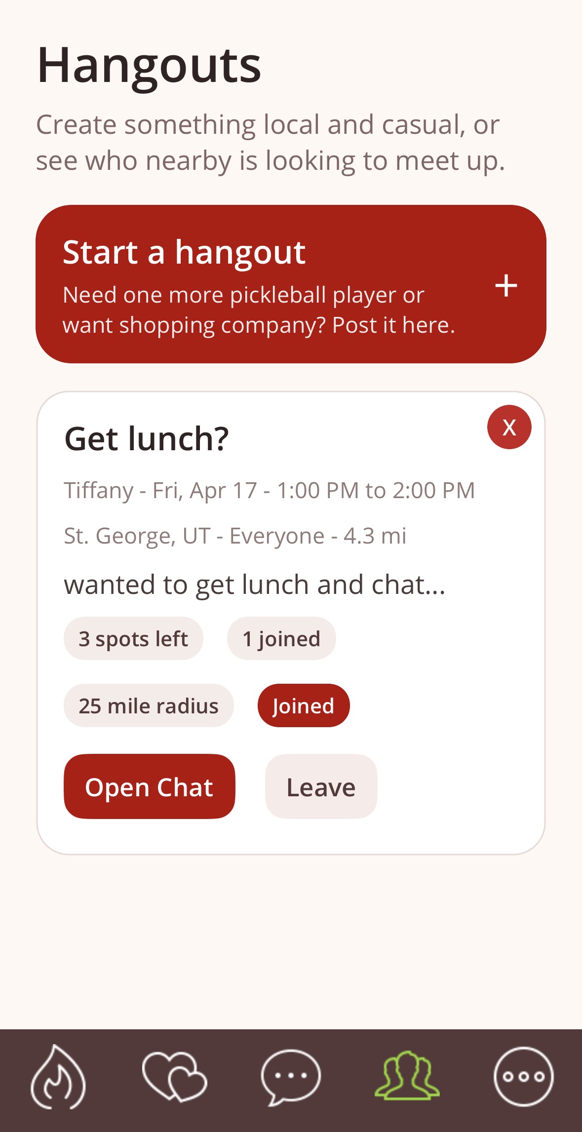 Hangouts